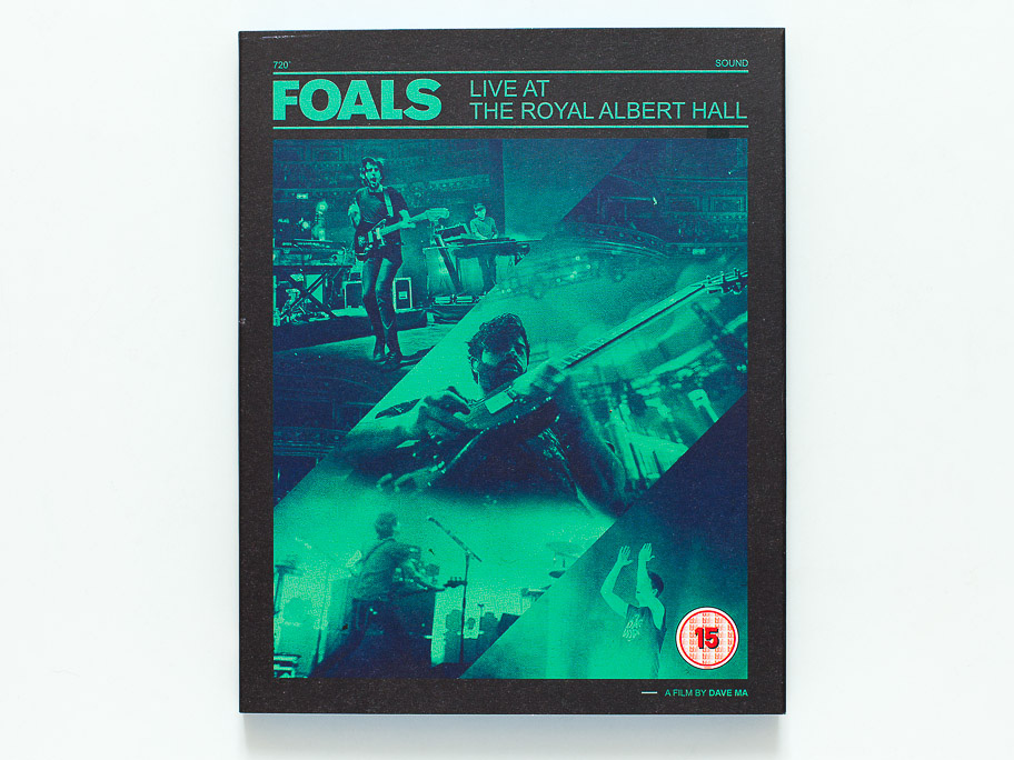 FOALS LIVE BLU RAY DVD COVER